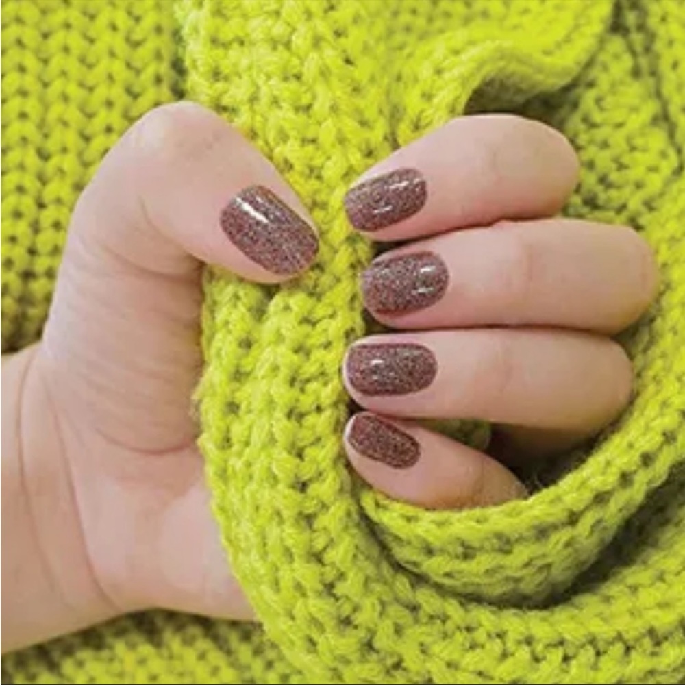 *Retired* Color Street: Sahara Jewel | Brown Neutral Earthy Glitter Chocolate - Picture 11 of 15